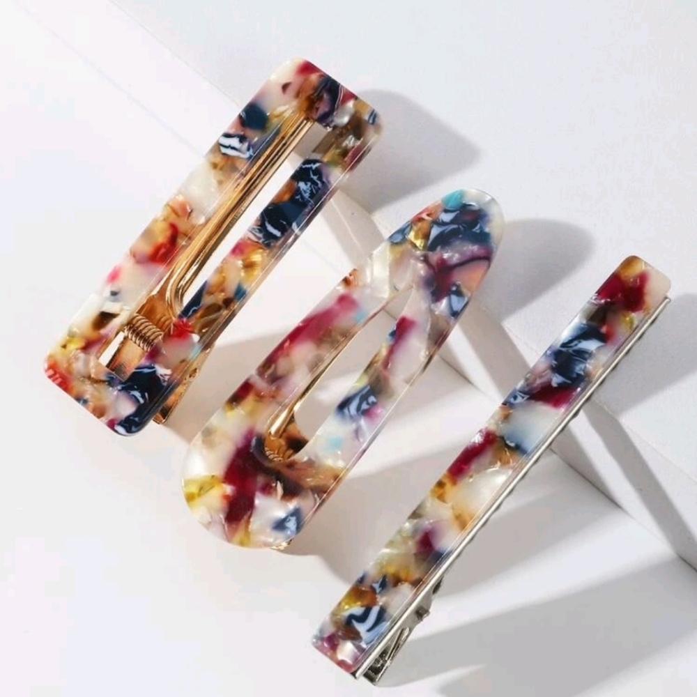 💥NEW💥 MODCLOTH RETRO HAIR CLIP TRIO
